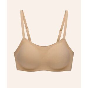 HUUG Daily Scoop Adjustable Bra in Stone Size L